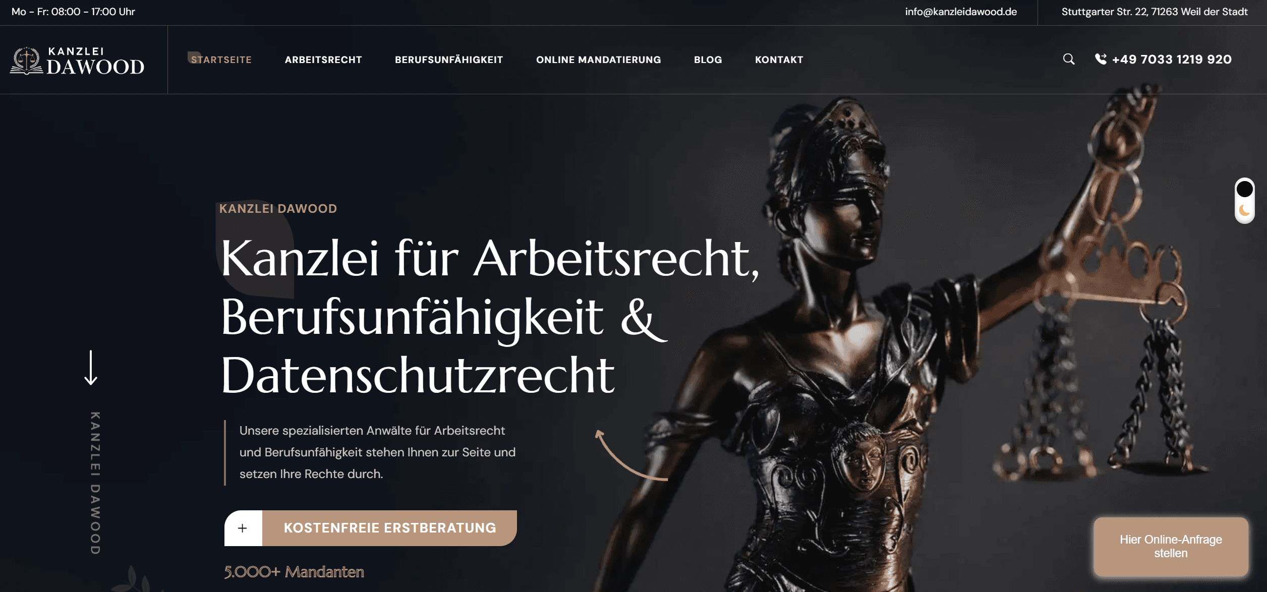 Webseiten Referenz 3